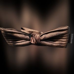 Black Adjustable Bow-tie